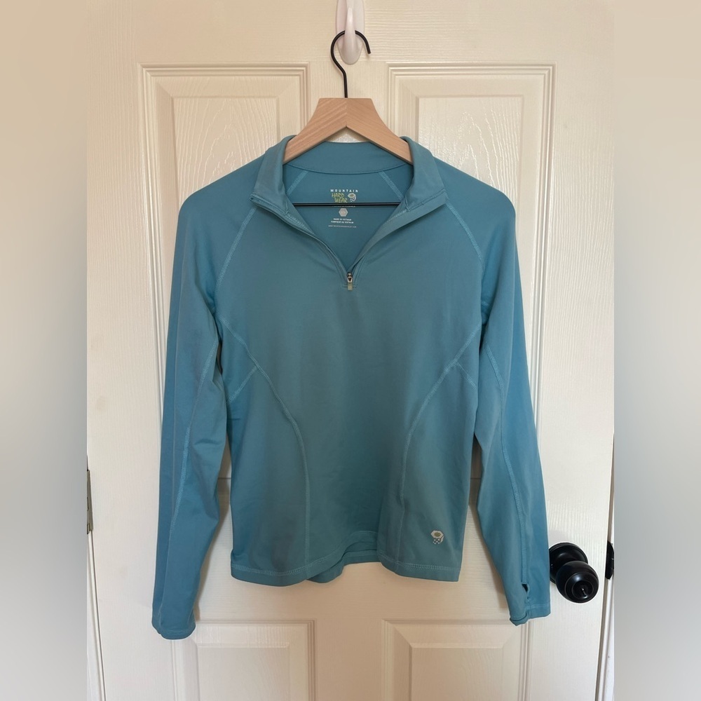 Mountain Hardwear Butter Up Long Sleeve Half Zip Women’s Size Small